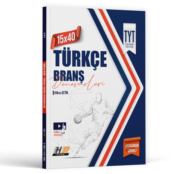 TYT HIZ ve RENK DENEME TÜRKÇE (15*40) - 25-26